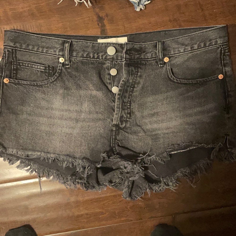 Free People Jean Shorts